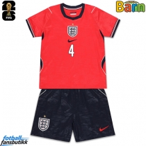 England Declan Rice #4 Bortedraktsett Barn VM 2026 Kortermet (+ Korte bukser)